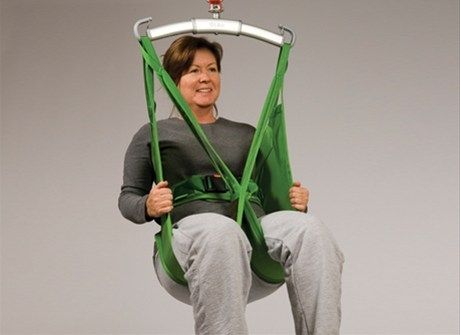 Patient lift sling / toilet HygieneSling™ Hill-Rom Patient lift sling / toilet HygieneSling™ Hill-Rom