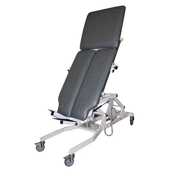 Electrical tilt table / 2-section / bariatric / on casters Genin Medical Electrical tilt table / 2-section / bariatric / on casters Genin Medical