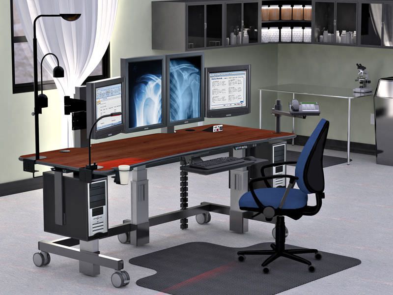 Health Management and Leadership Portal Radiology computer