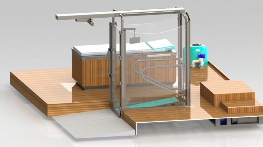 Health Management and Leadership Portal Hydrotherapy treadmill PHYSIO