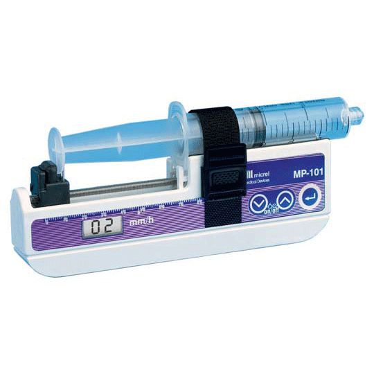 Ambulatory syringe pump / 1 channel 1 ? 99 mm/hr | MP 101+ Micrel Medical Devices Ambulatory syringe pump / 1 channel 1 ? 99 mm/hr | MP 101+ Micrel Medical Devices