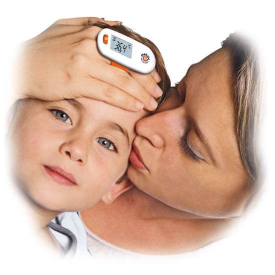 Medical thermometer / electronic / forehead MOTHER'S TOUCH Mebby Medical thermometer / electronic / forehead MOTHER'S TOUCH Mebby