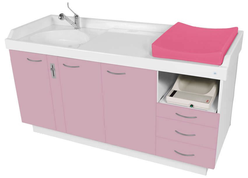 Changing table / with bath Standard 175 Loxos Changing table / with bath Standard 175 Loxos