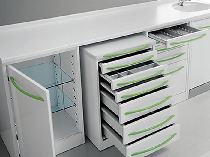 Medical cabinet / dentist office / with sink PACKAGE2 Iride International Medical cabinet / dentist office / with sink PACKAGE2 Iride International