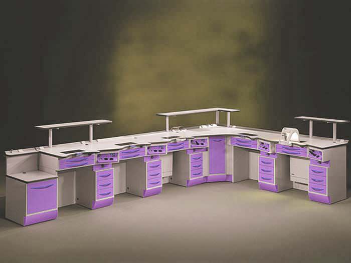 Dental laboratory workstation / 2-station MELISSA SERIES Iride International Dental laboratory workstation / 2-station MELISSA SERIES Iride International
