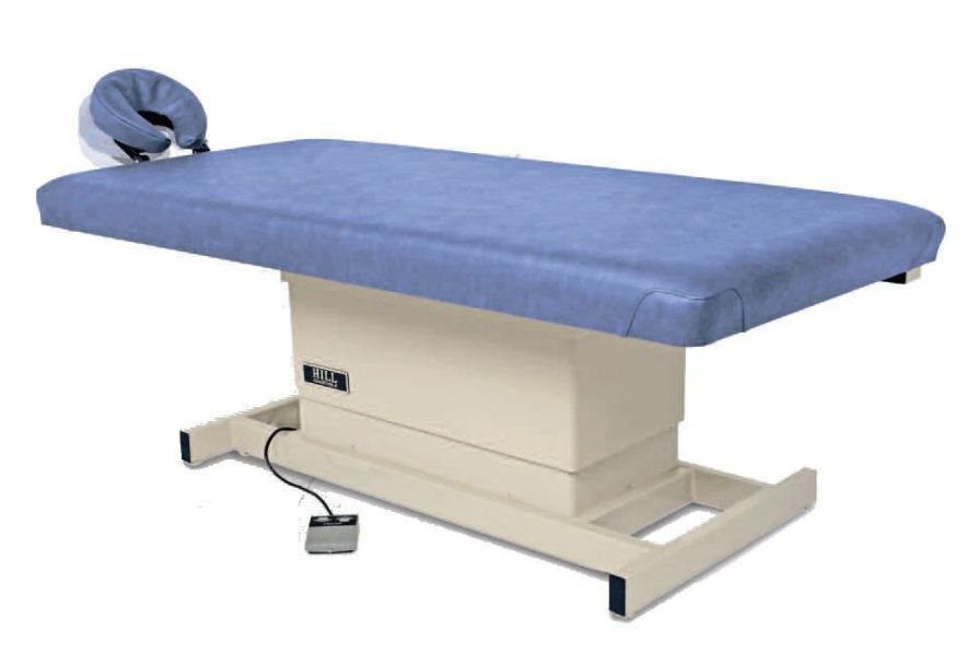 Electrical massage table / height-adjustable / 1 section Hill Laboratories Electrical massage table / height-adjustable / 1 section Hill Laboratories