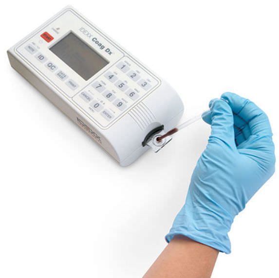Veterinary coagulation analyzer Coag Dx™ Idexx Laboratories Veterinary coagulation analyzer Coag Dx™ Idexx Laboratories