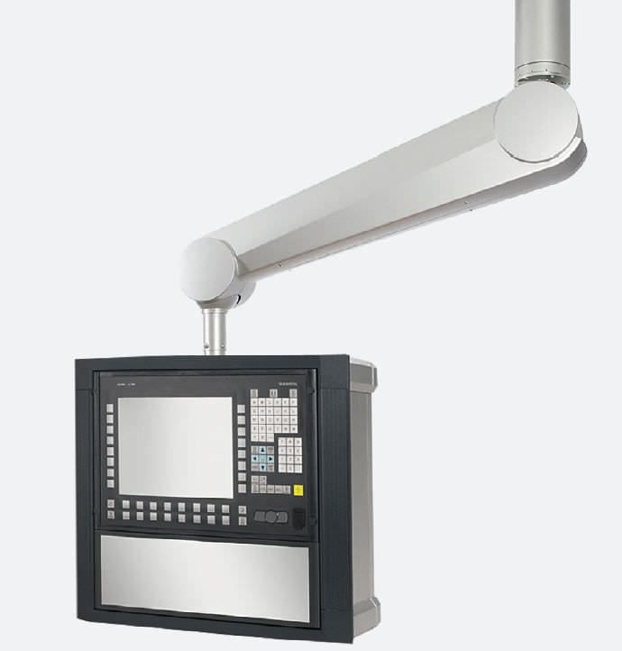 Surgical monitor support arm / ceiling-mounted HMA Lift 400/500/550 Haseke Surgical monitor support arm / ceiling-mounted HMA Lift 400/500/550 Haseke