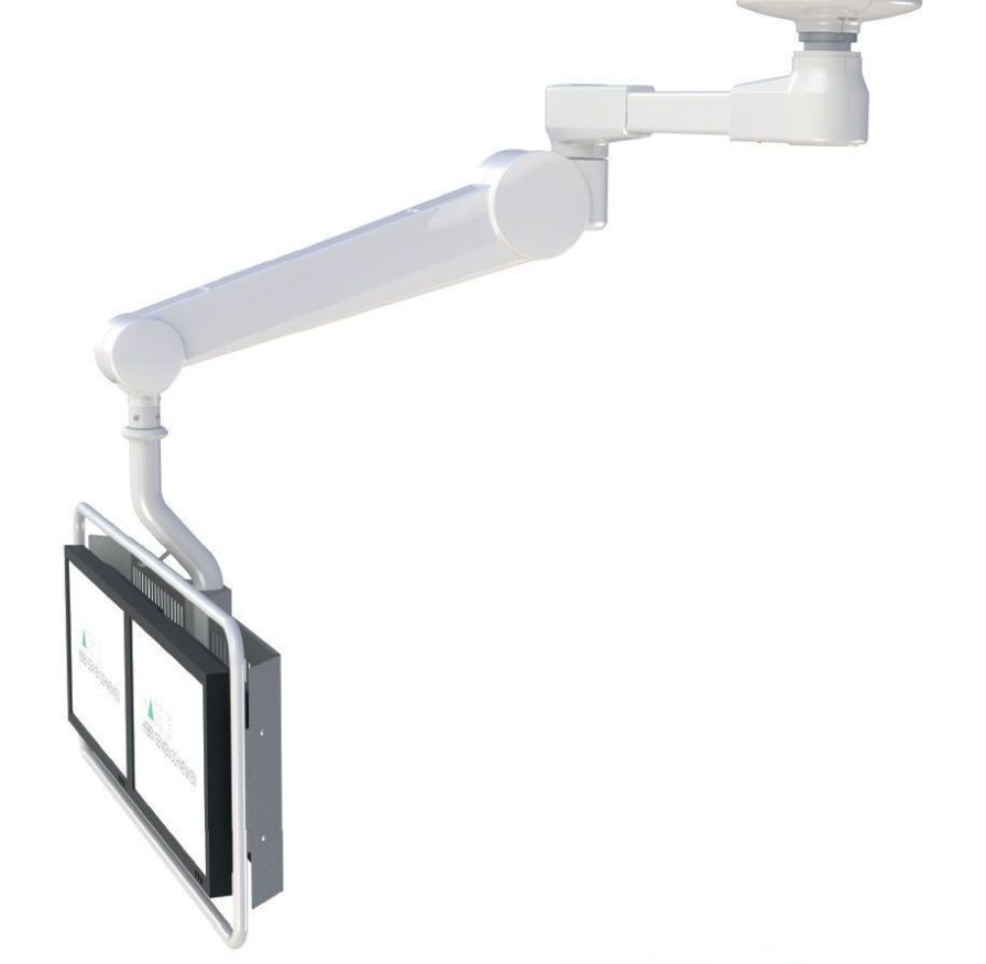 Surgical monitor support arm / ceiling-mounted HMA Lift 551 Haseke Surgical monitor support arm / ceiling-mounted HMA Lift 551 Haseke
