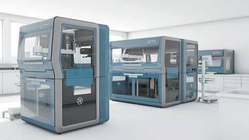 Laboratory liquid handling robotic workstation VANTAGE Hamilton Robotics Laboratory liquid handling robotic workstation VANTAGE Hamilton Robotics