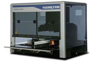 Laboratory liquid handling robotic workstation STARlet Hamilton Robotics Laboratory liquid handling robotic workstation STARlet Hamilton Robotics
