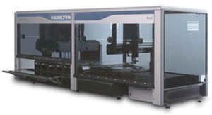 Laboratory liquid handling robotic workstation STARplus Hamilton Robotics Laboratory liquid handling robotic workstation STARplus Hamilton Robotics