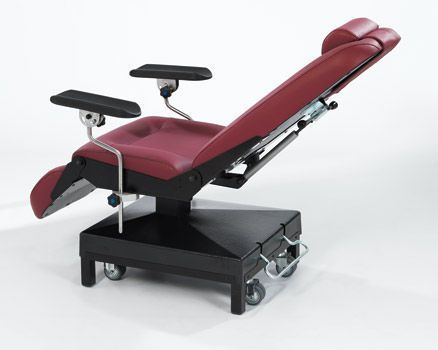 Ergonomic dialysis chair / on casters / 3-section HAMMAM MEDICAL Ergonomic dialysis chair / on casters / 3-section HAMMAM MEDICAL