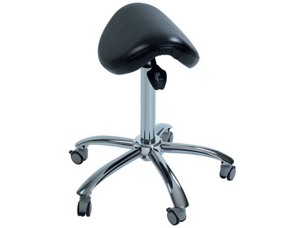 Medical stool / height-adjustable / on casters / saddle seat HAMMAM MEDICAL Medical stool / height-adjustable / on casters / saddle seat HAMMAM MEDICAL