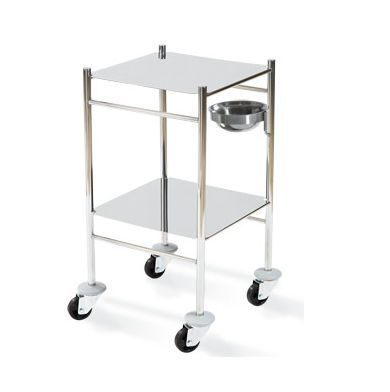 Multi-function trolley / dressing / stainless steel / 2-tray HAMMAM MEDICAL Multi-function trolley / dressing / stainless steel / 2-tray HAMMAM MEDICAL