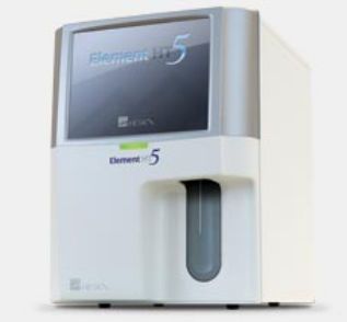 Automatic hematology analyzer / 5-part differentiation / 20-parameter / veterinary Element HT5 Heska Automatic hematology analyzer / 5-part differentiation / 20-parameter / veterinary Element HT5 Heska