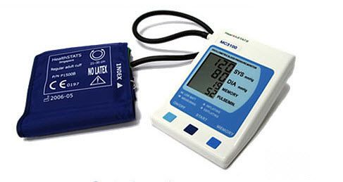 Automatic blood pressure monitor / electronic / arm MC3100™ HealthSTATS International Pte Ltd Automatic blood pressure monitor / electronic / arm MC3100™ HealthSTATS International Pte Ltd