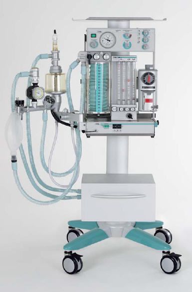Anesthesia workstation with gas blender / portable Portec F. Stephan Anesthesia workstation with gas blender / portable Portec F. Stephan