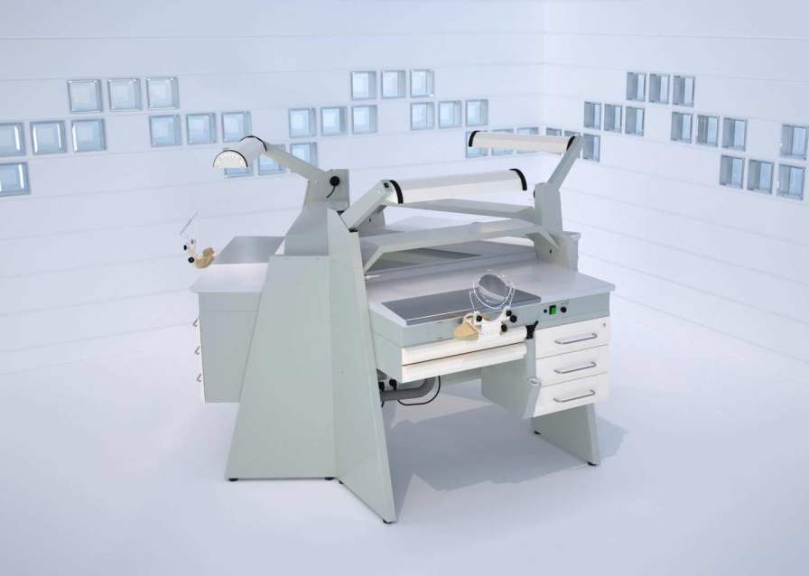 Health Management and Leadership Portal Dental laboratory workstation / 3 stations ISLAND 3