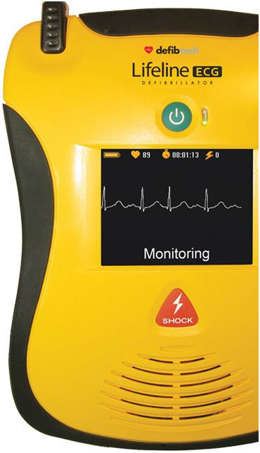 Semi-automatic external defibrillator / with ECG monitor Lifeline ECG Defibtech Semi-automatic external defibrillator / with ECG monitor Lifeline ECG Defibtech