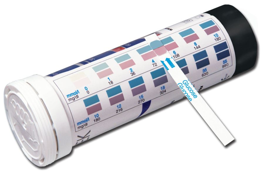 Health Management and Leadership Portal Blood glucose test strip