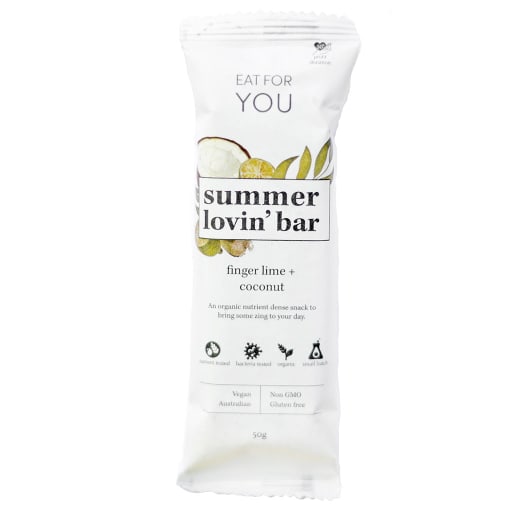 Eat For You Bar Summer Lovin Finger Lime + Coconut