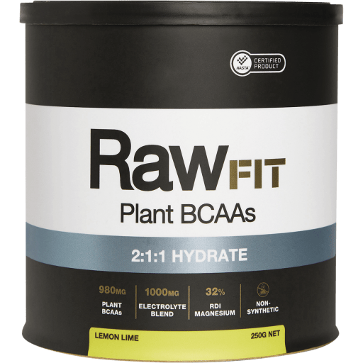 Amazonia RawFit Plant BCAAs 2:1:1 Hydrate Lemon Lime