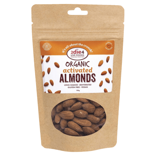 2Die4 Live Foods Australian Organic Activated Almonds