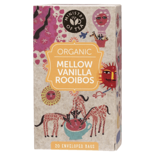 Ministry Of Tea Herbal Tea Bags Mellow Vanilla Rooibos