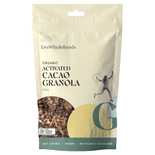 Live Wholefoods Organicactivated Cacao Granola