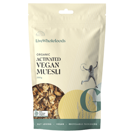 Live Wholefoods Organic Activated Vegan Muesli
