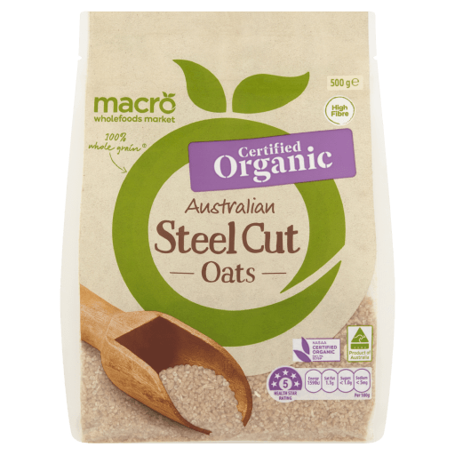Macro Organic Steel Cut Oats
