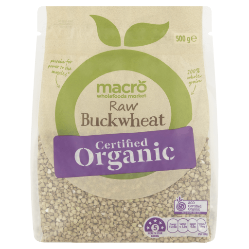 Macro Organic Raw Buckwheat