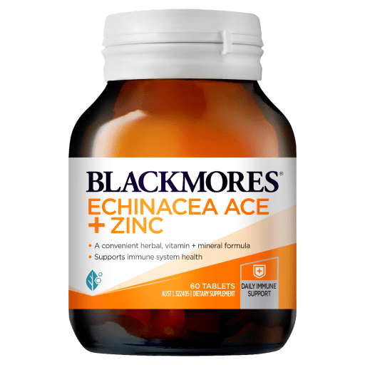 Blackmores Echinacea ACE + Zinc Vitamin C Immune Support