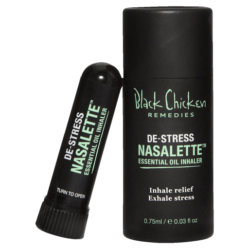Black Chicken Remedies Destress Nasalette Essential Oil Inhaler