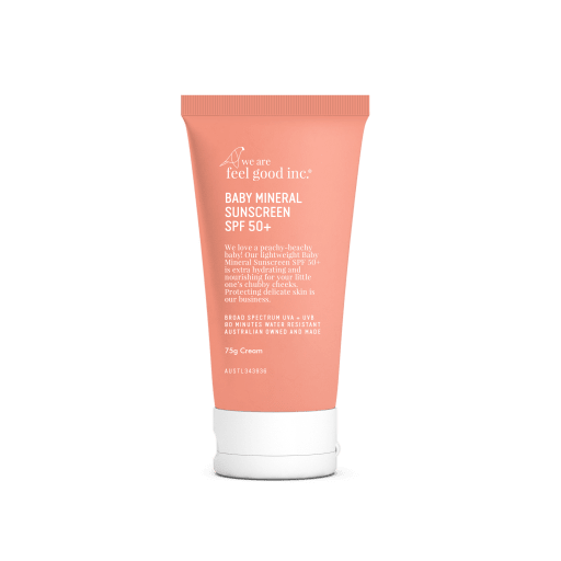 We Are Feel Good Baby Mineral Sunscreen Spf50+