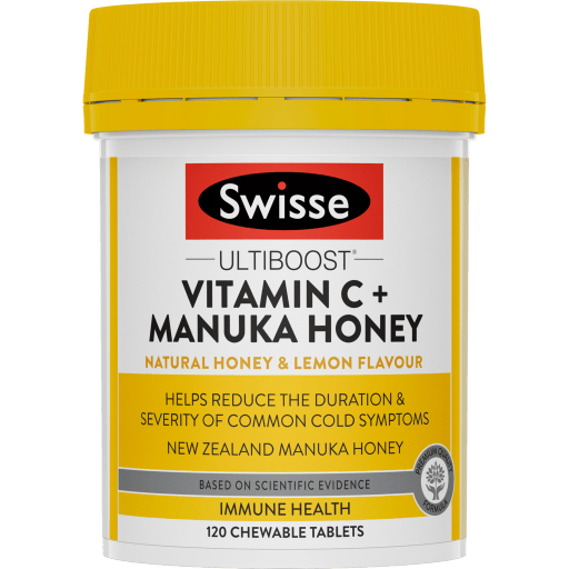 Swisse UB Vitamin C + Manuka Honey