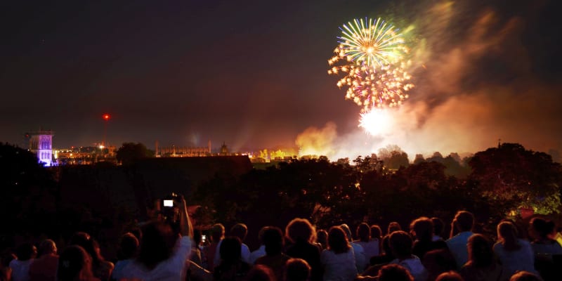 (Image) May Ball Fireworks