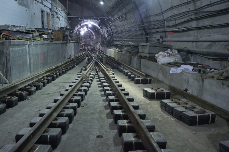 (Image) The Second Avenue Subway during construction