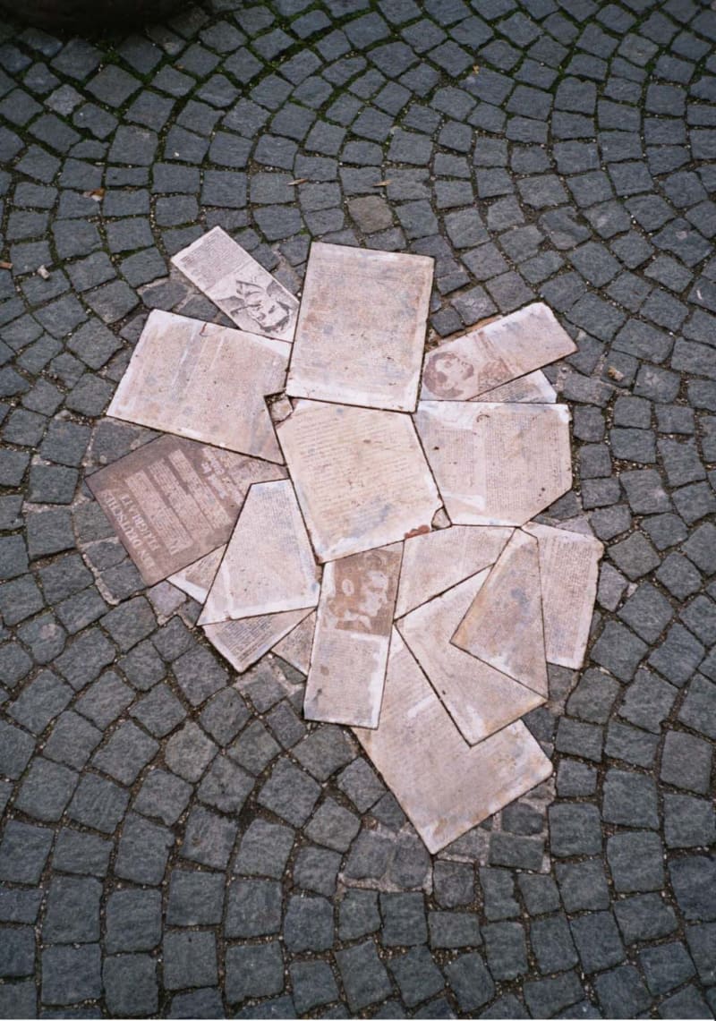 (Image) Memorial in the Geschwister Scholl Platz