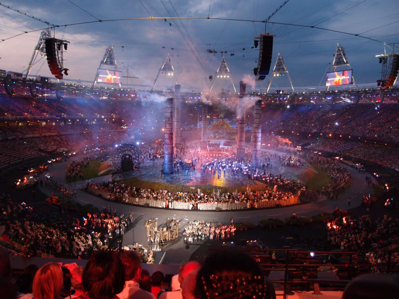 (Image) 2012 London Olympic games opening ceremony