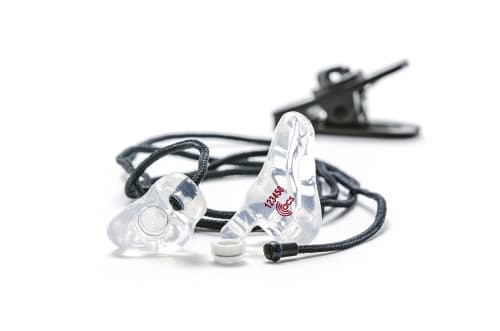 Custom made earpieces manufactured by Pacific Ears