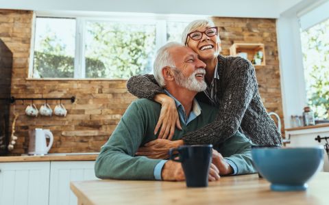 Older Couple Caucasian 