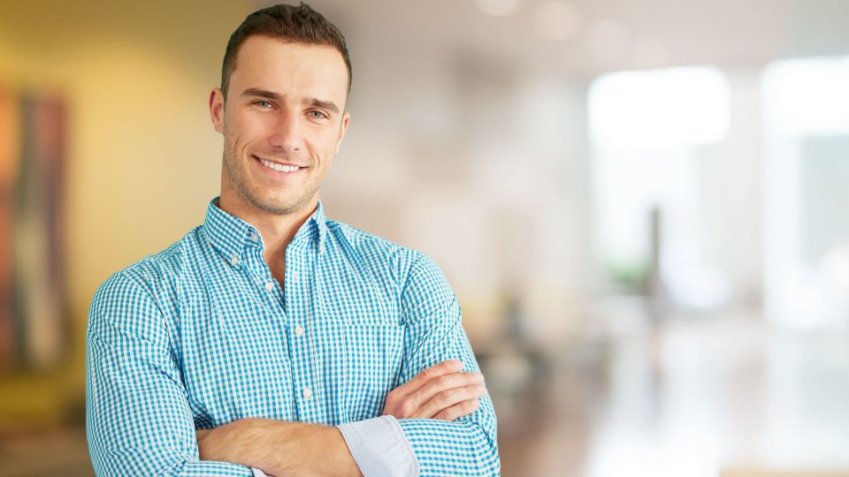 Photo of smiling man