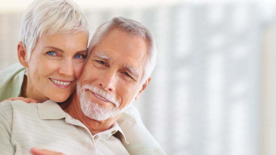 Photo of smiling couple