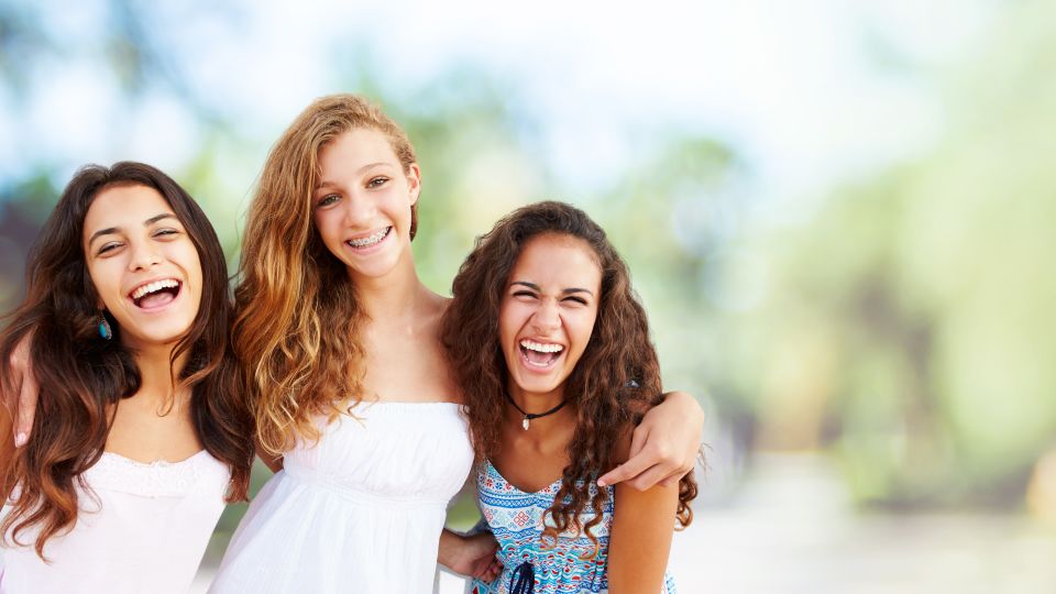 Photo of smiling couple