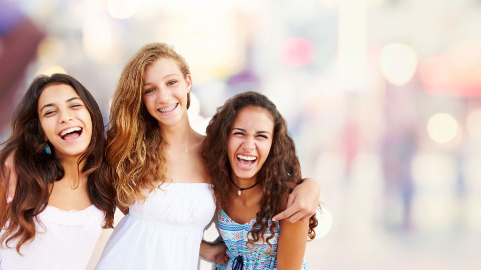 Photo of smiling couple