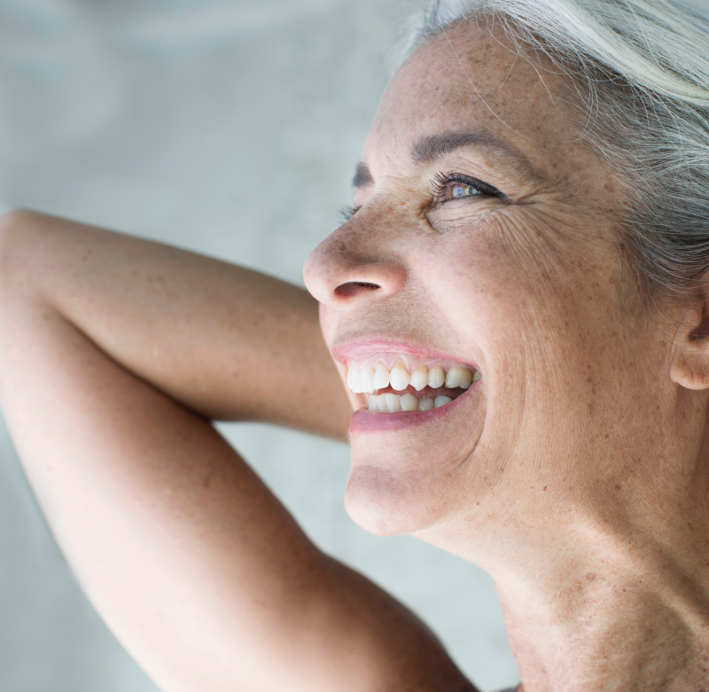 photo of smiling woman