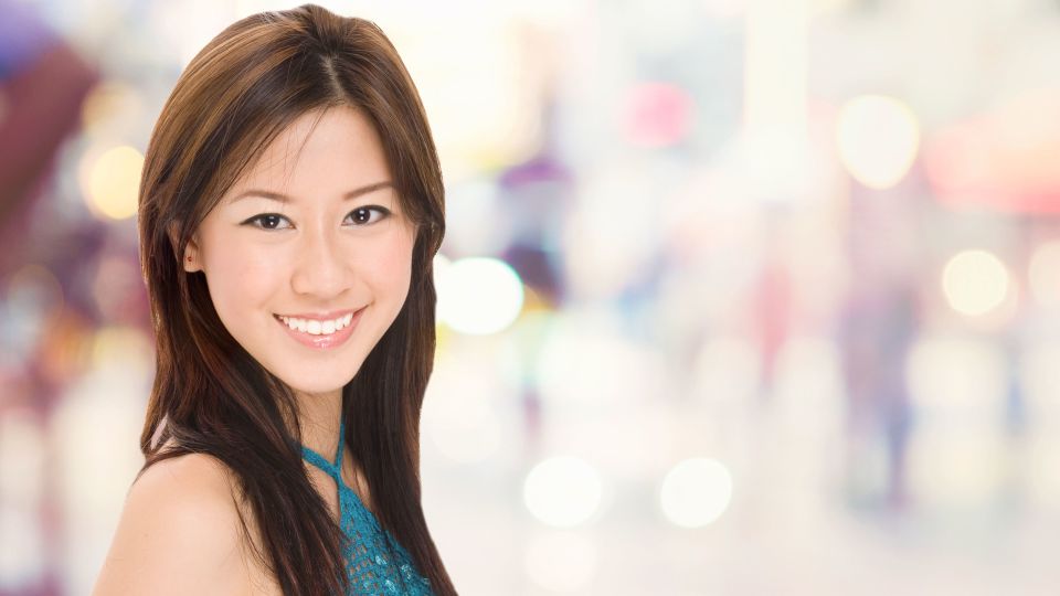 Photo of smiling woman
