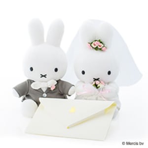 【ミッフィー電報】ミッフィーのウェディングぬいぐるみ電報がリニューアルして再登場！